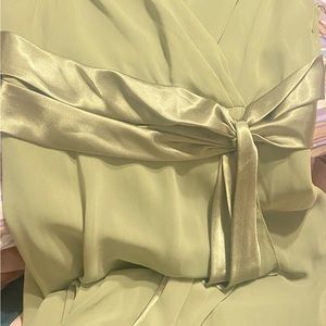 Formal Olive Green Dress. Size 12